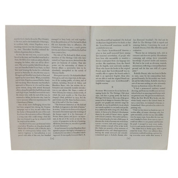 The Red and the Black by Marie-Henri Beyle (Stendhal) | Heritage Press 1954 Book - Picture 14 of 16